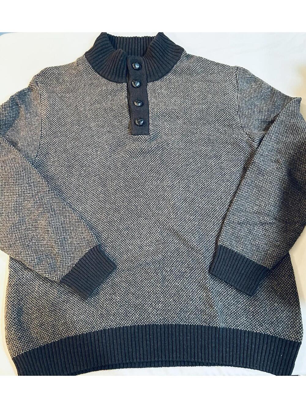 Tricots St. Raphael Men's Gray Size L Pullover Sweater